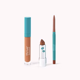 Lip Gloss + Lipstick + Lip Liner Set